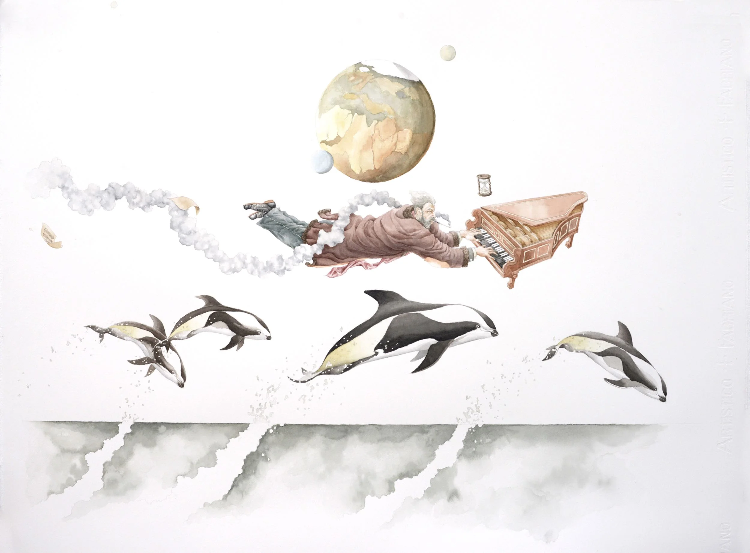 Johan Strauss and the Hourglass Dolphins
