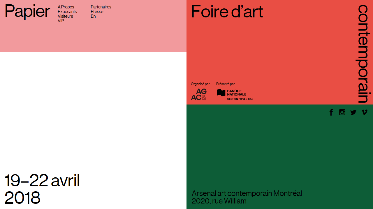 Papier 18 - Foire d'art contemporain