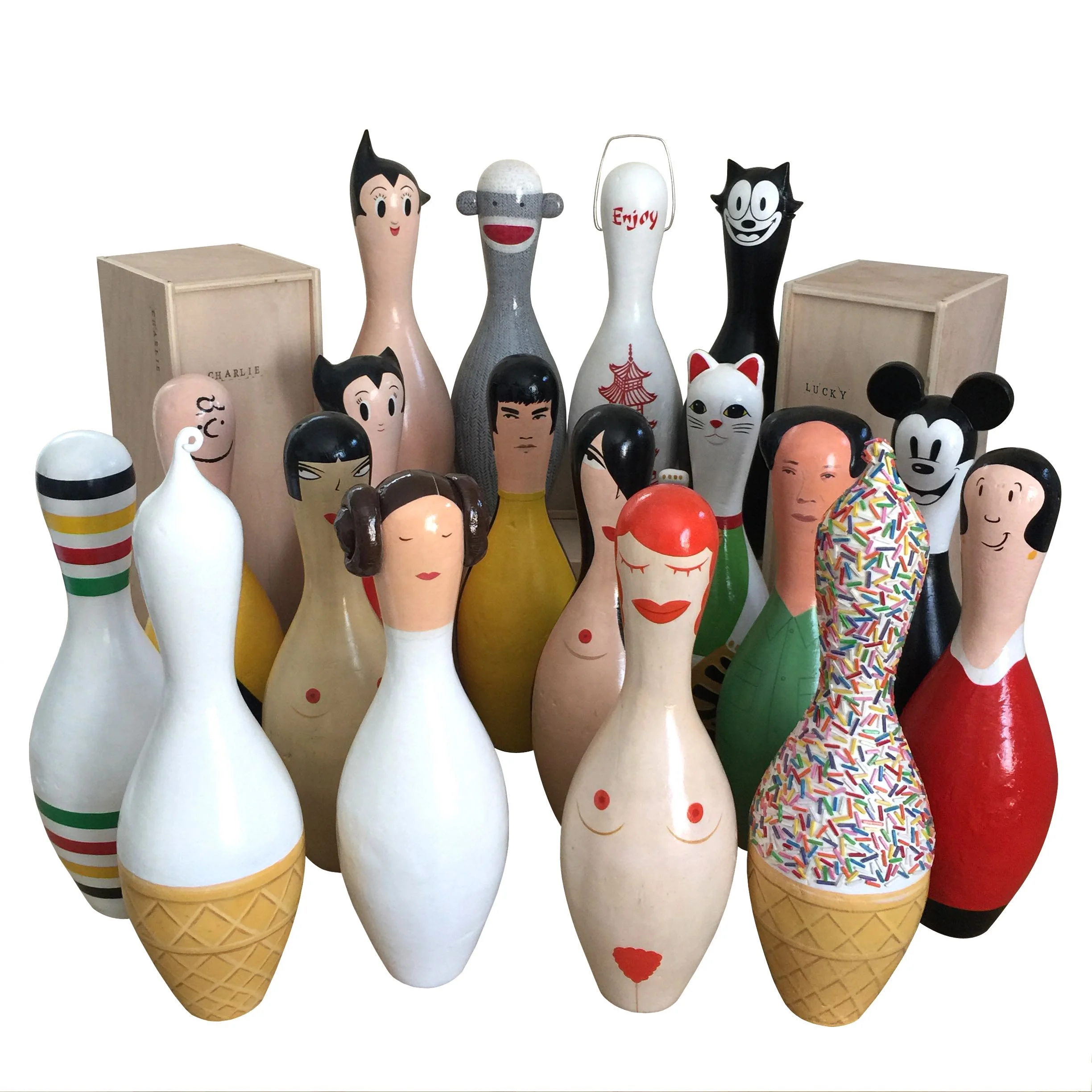 Bernice Lum - Bowling Pins