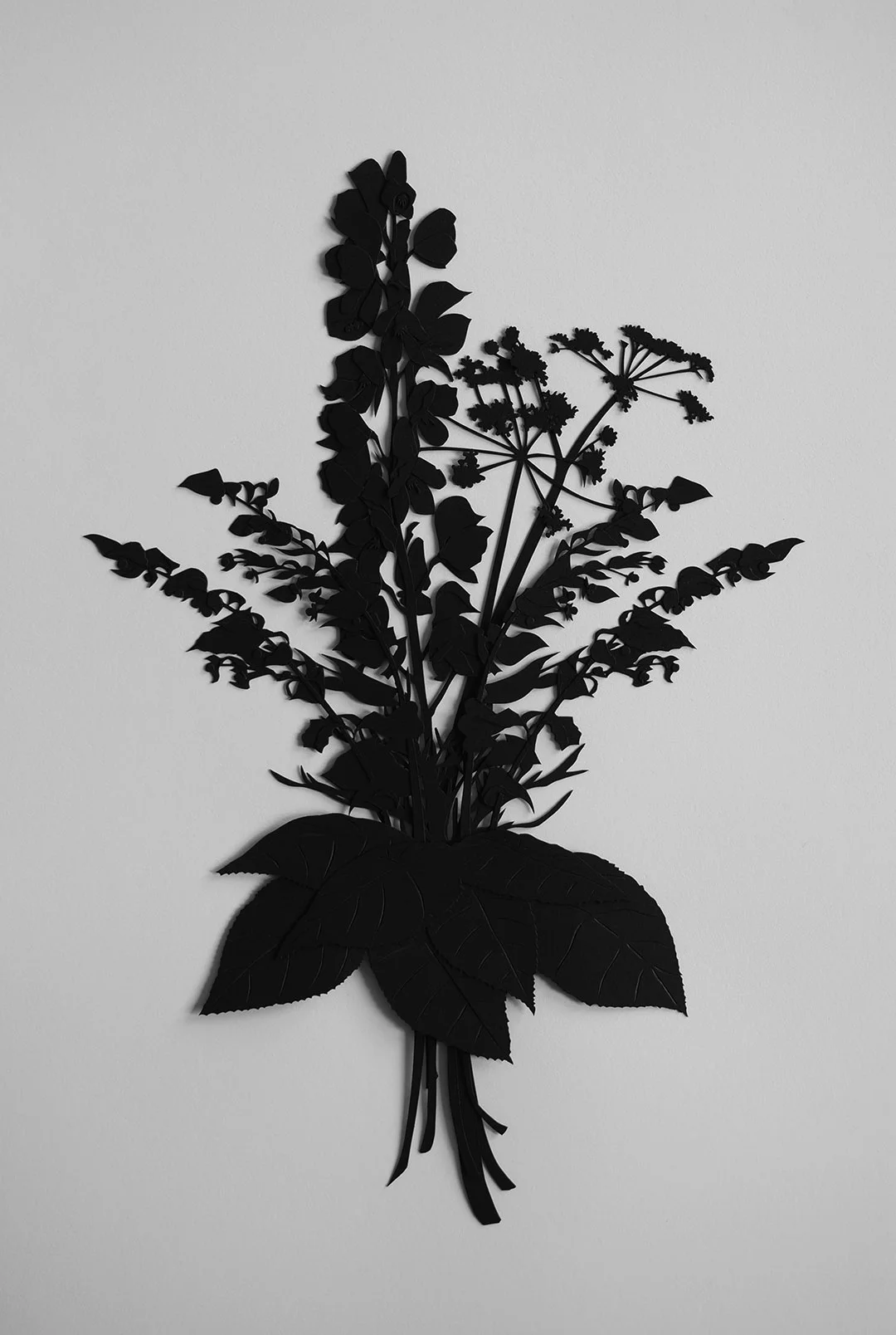 Impossible Bouquet of Death #1 (Aconitum, conium, atropa belladonna, and dendrocnide moroides leaves)