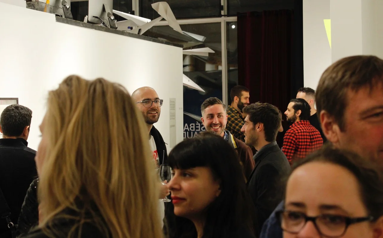  Au vernissage le 8 septembre / Opening night on September 8th 