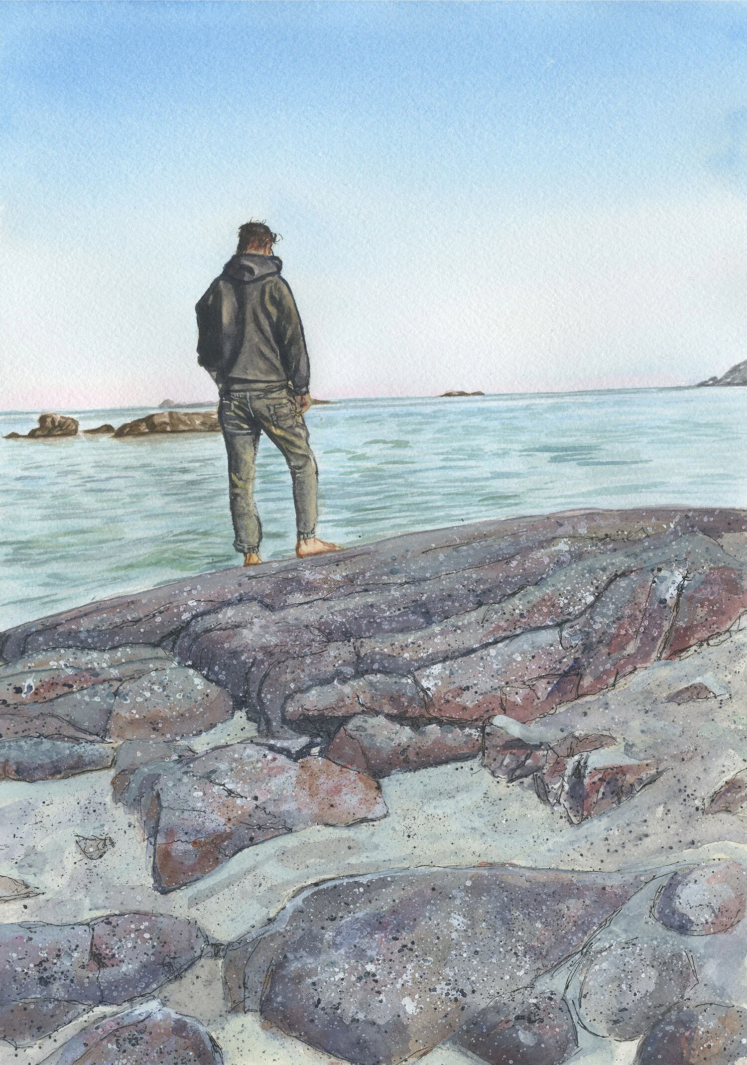 Sandbanks (I dream of my future, becoming myself in truth)
