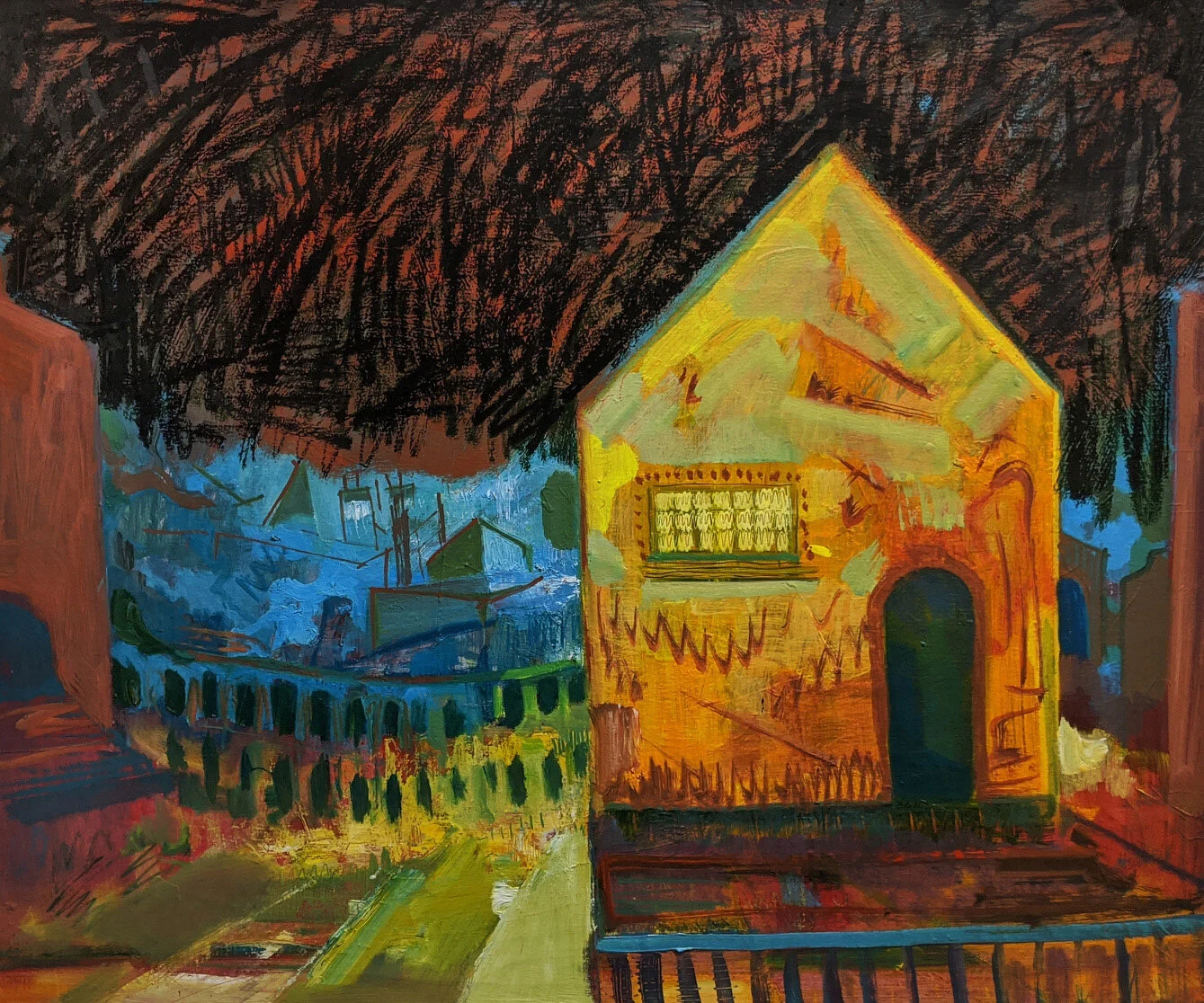 Guillaume-Klootier-Maison-jaune-Oil-on-canvas-2020-36x30.jpg