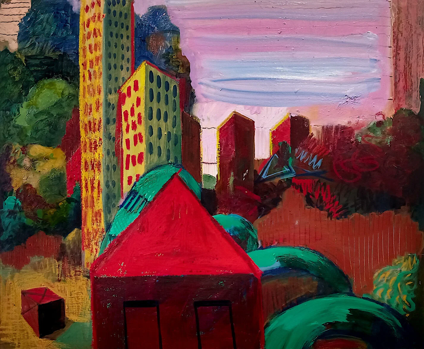 Guillaume-Klootier-Maison-rouge-Oil-on-panel-2020-36x30.jpg