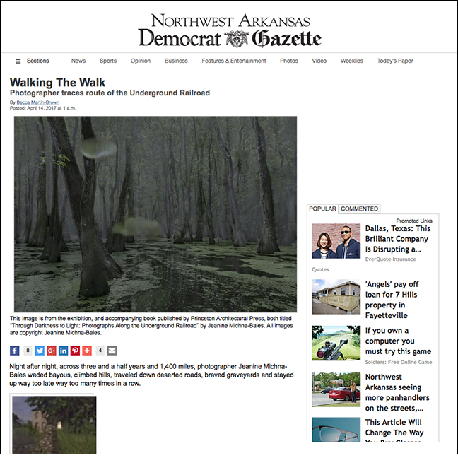 NORTHWEST ARKANSAS DEMOCRAT GAZETTE by Becca Martin-Brown April 14, 2017