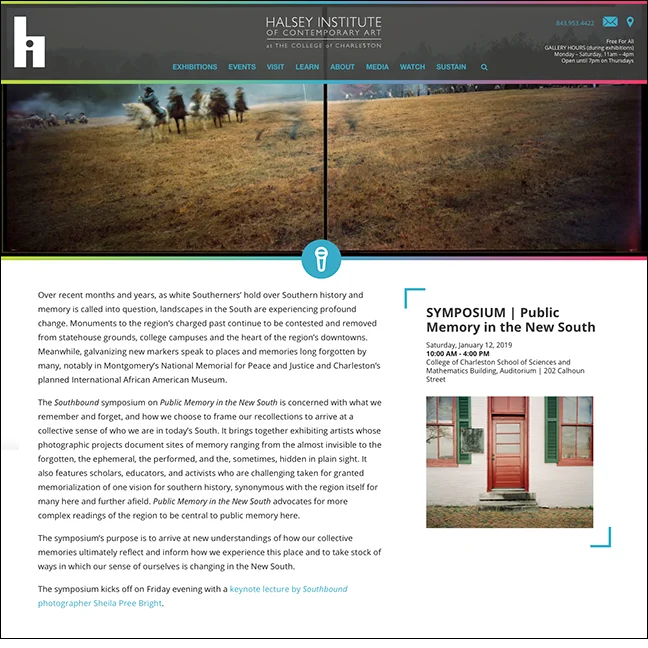 HALSEY INSTITUTE January 12, 2019