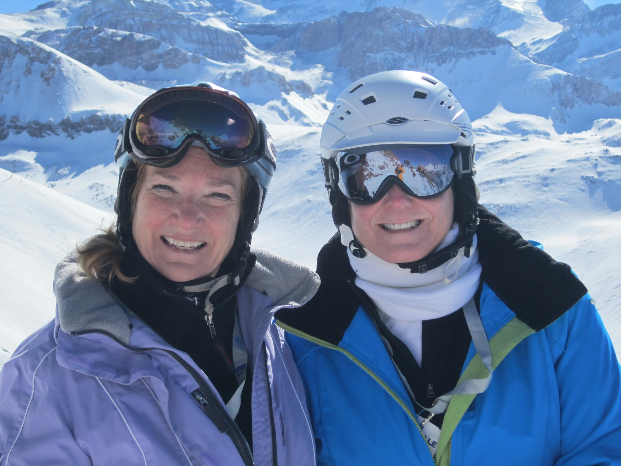 Janet and Jen- Ski With Kim friends
