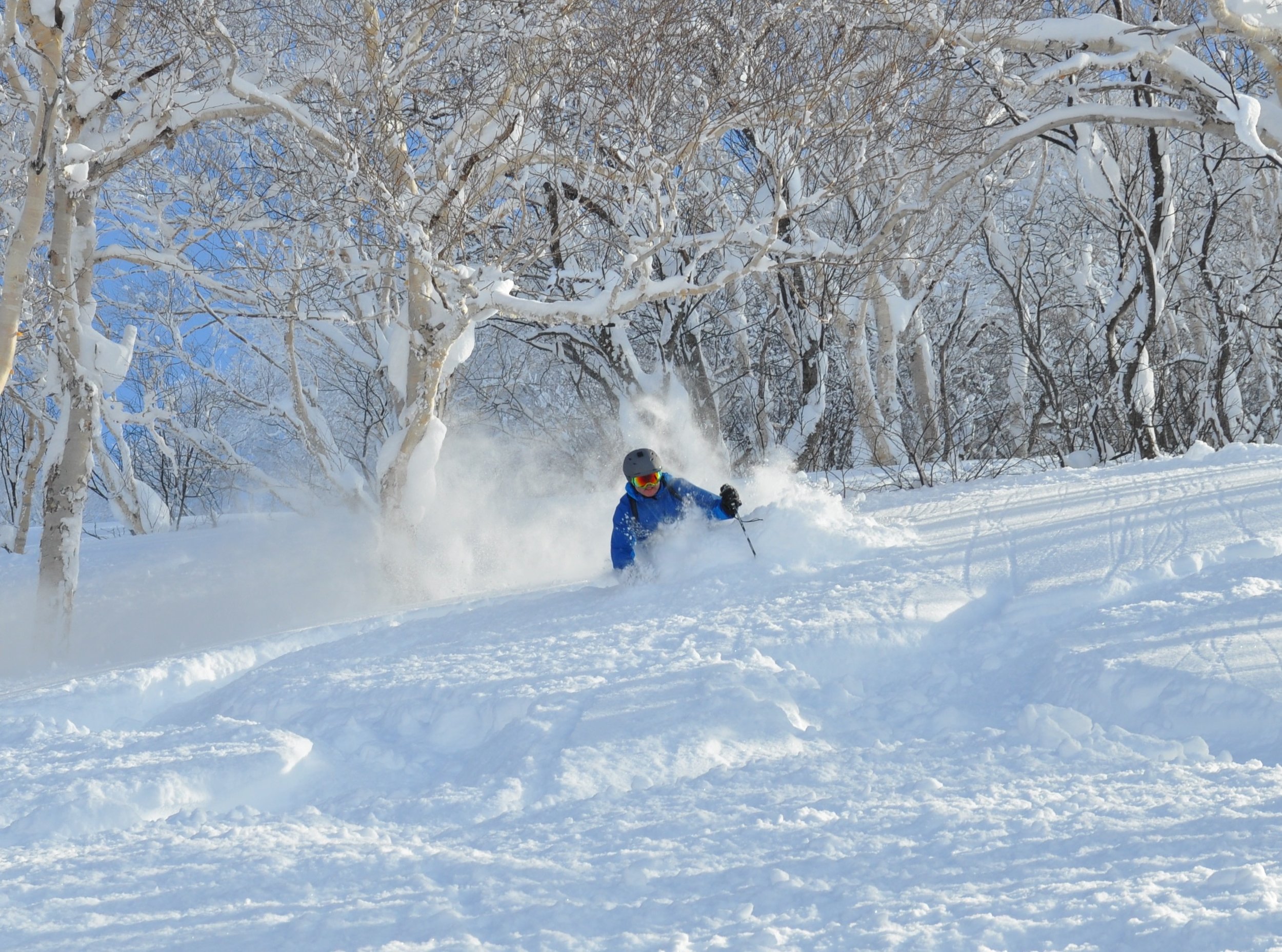 Scott living his best life in deep, deep JaPOW!