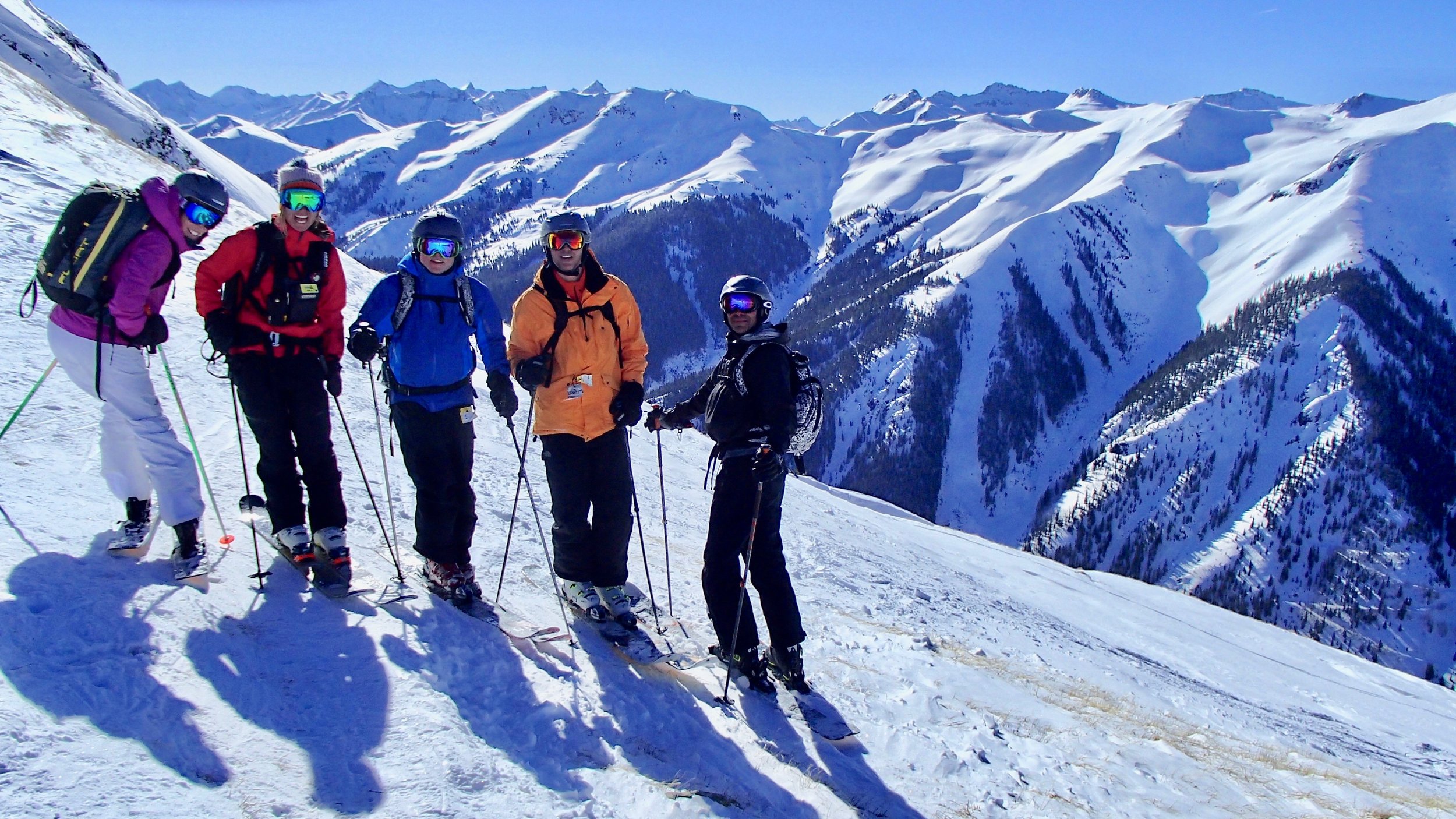 Scott and friends old and new in Silverton