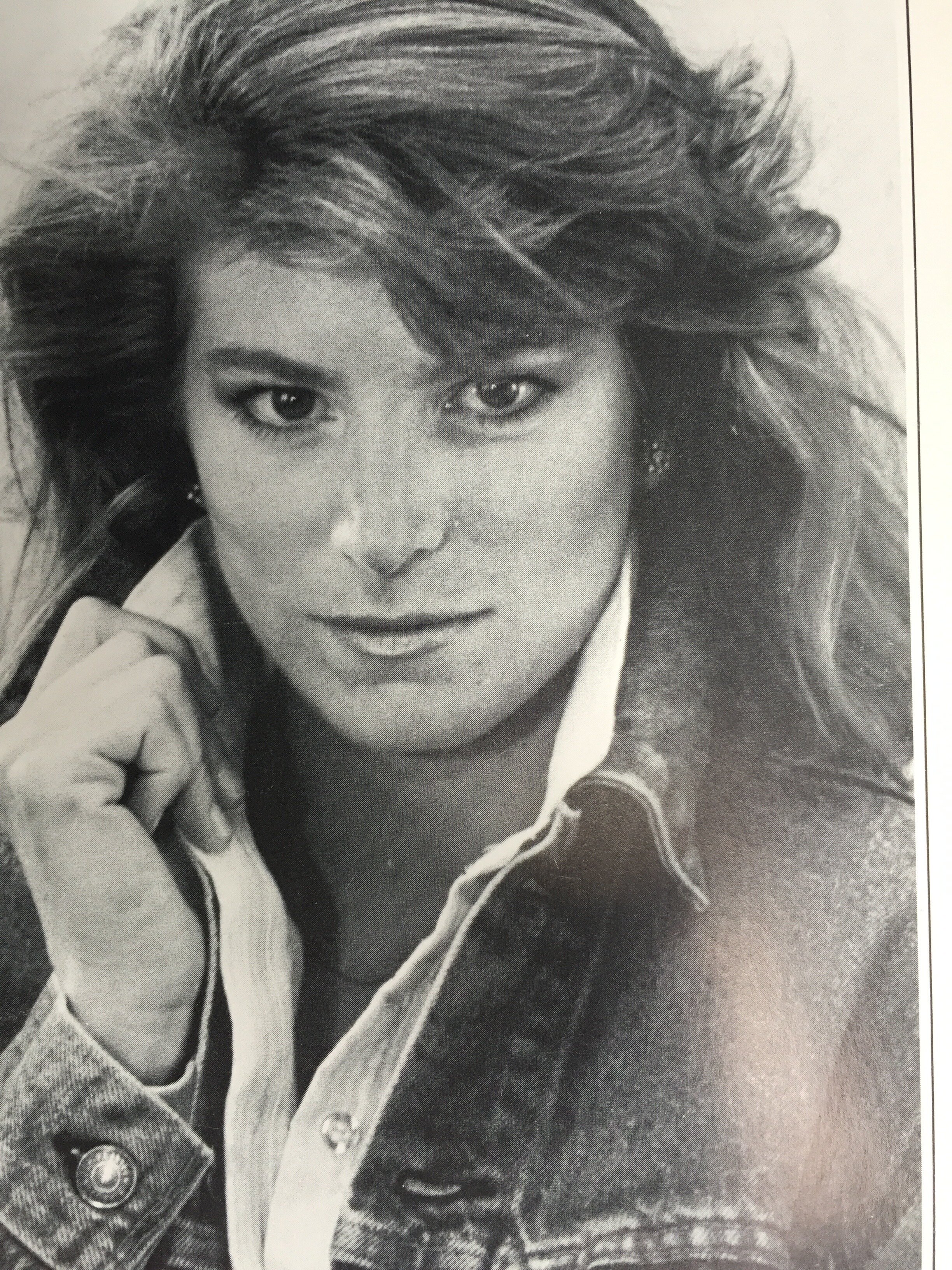 Hahaha. My head shot for my first promo card. 1984