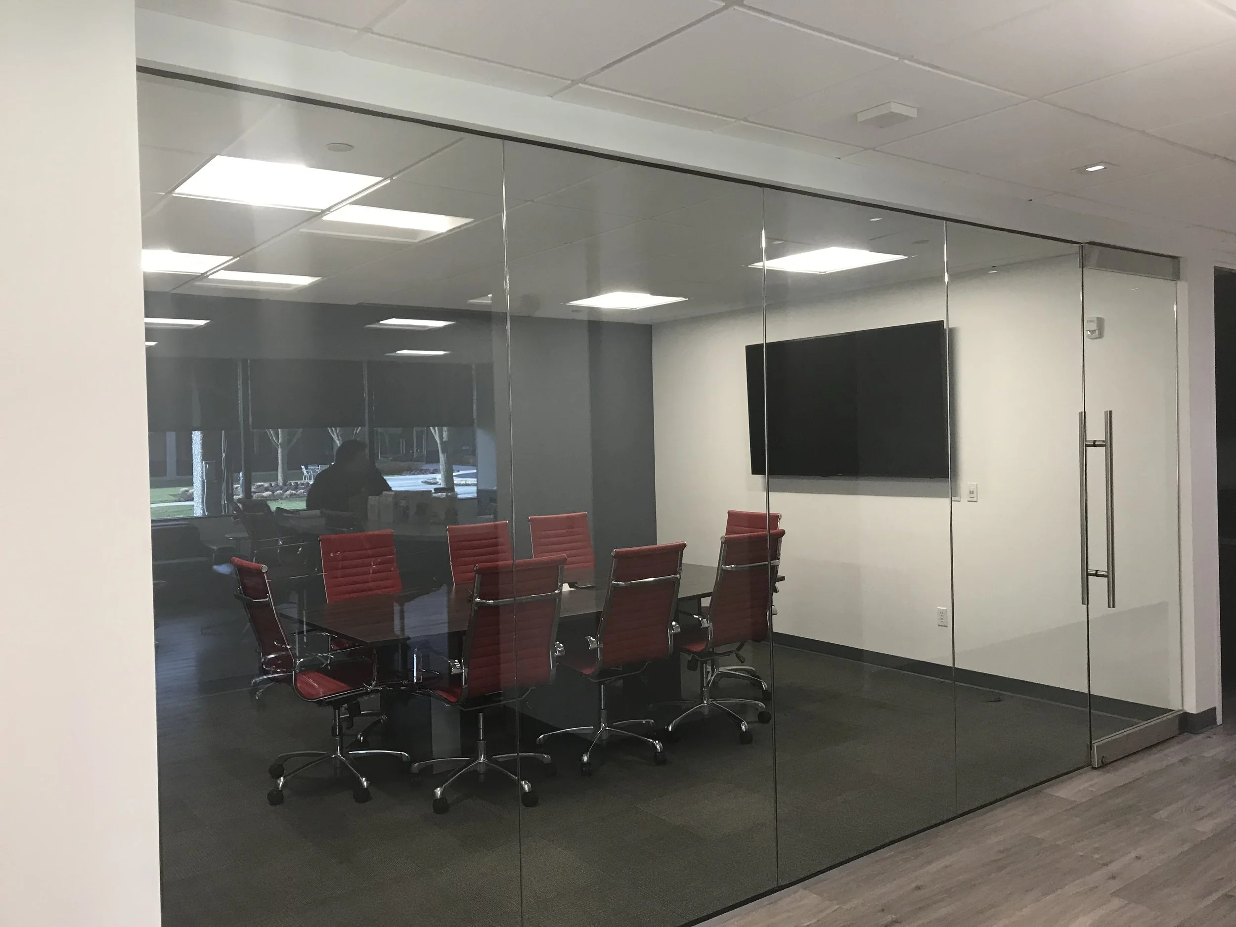 office glass divider