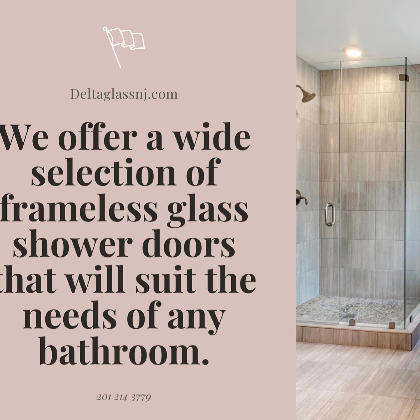 Frameless shower doors installation is a big project. But it can be done in just one day! #showerdoor #Glass #NJ interiordesign