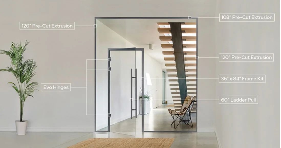 CRL Launches Cut-to-Length Option for Fallbrook Glass Partitions