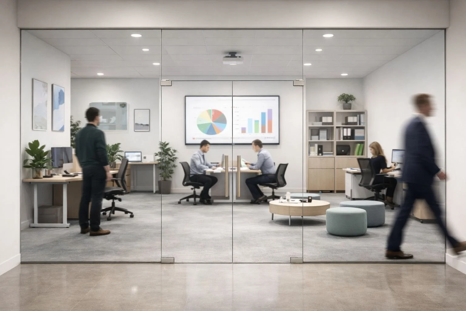 Frameless Glass Wall System