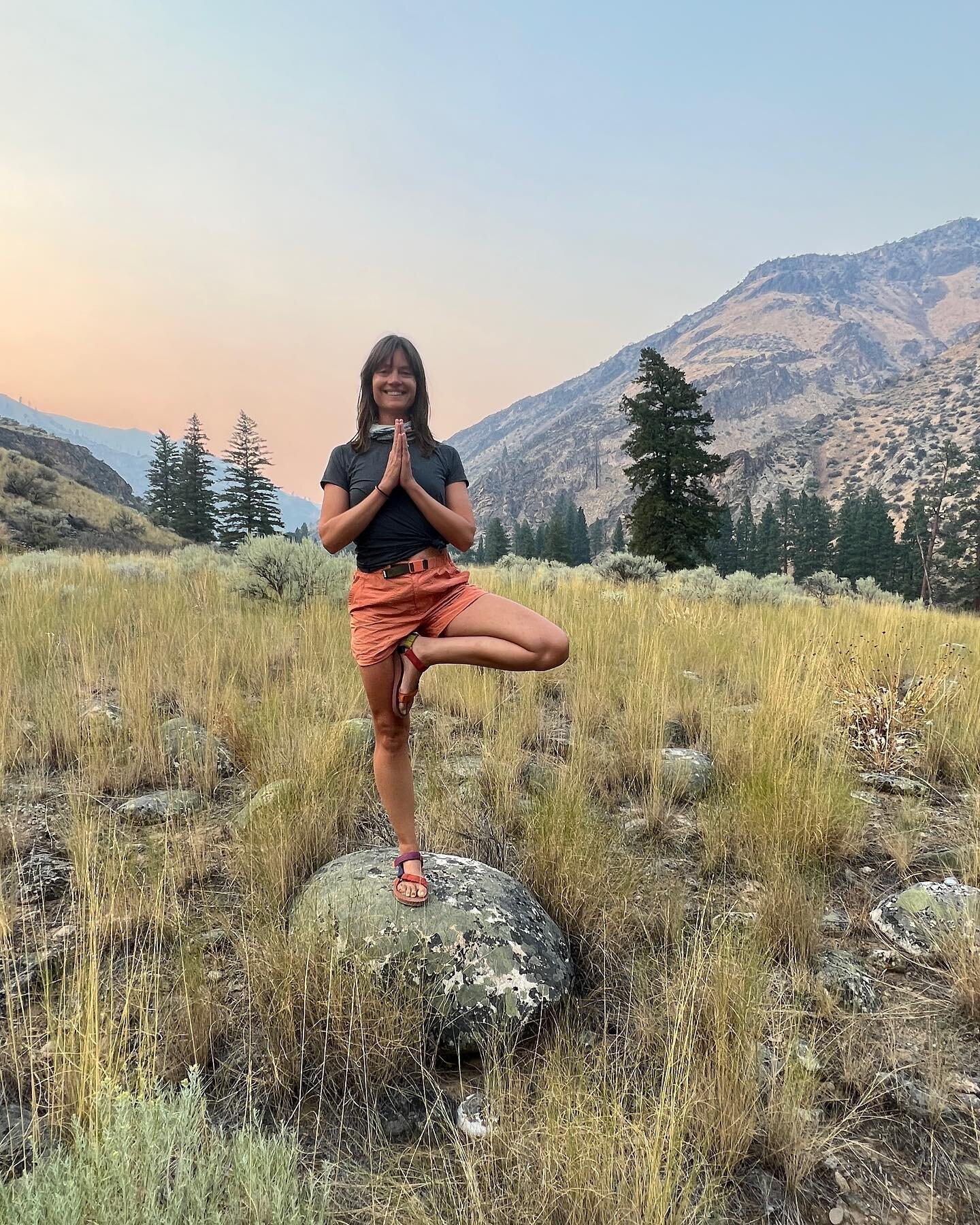 I&rsquo;m back from 5 days rafting the Middle Fork of the Salmon River In Idaho in 2.3 MILLION acres of wilderness beautifully guided and taken care of by @geoffreyyoga and @middleforkrapidtransit . Feeling refreshed, grounded + a bit wild from total