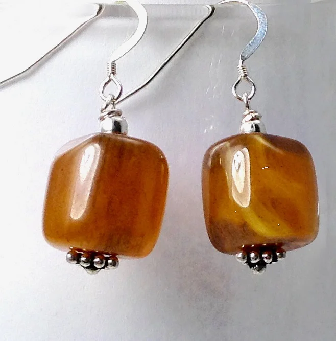 Copal & Sterling Silver