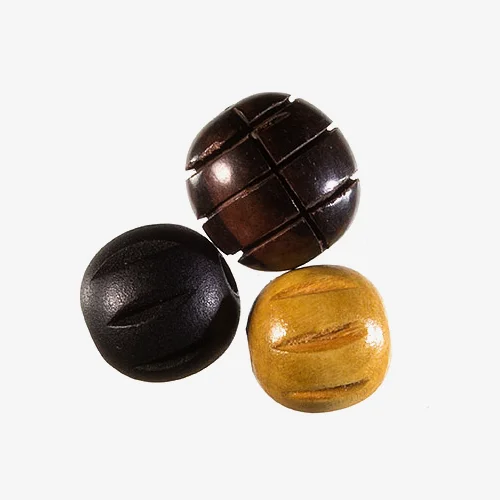 Carved Wood Material: Wood Different types of wood are used for these carved beads in various shapes and designs. Dyed or painted wood has been used for centuries to make beads.
