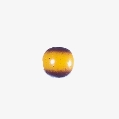 Copal Material: Tree Resin Copal is a tree resin similar to amber but with a lower melting point. The beautiful copal bead in this photograph is an antique from the African trade.