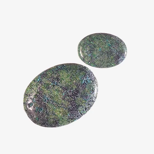 Malachite Turquoise Chrysoscolla in Matrix Material: Natural Stone These stones consist of malachite, turquoise and chrysocolla minerals combined. 
