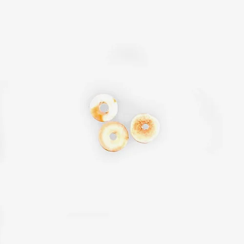 Ostrich Egg Shell Material: Ostrich Egg Shell Ostrich egg shell beads are speckled white rondelles made from African ostriches. Often referred to as “heishi” beads because of their beads’ small and uniform disc shape. 