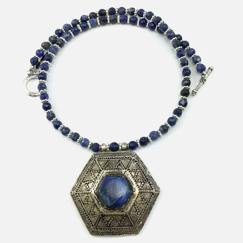 Sterling Silver & Lapis