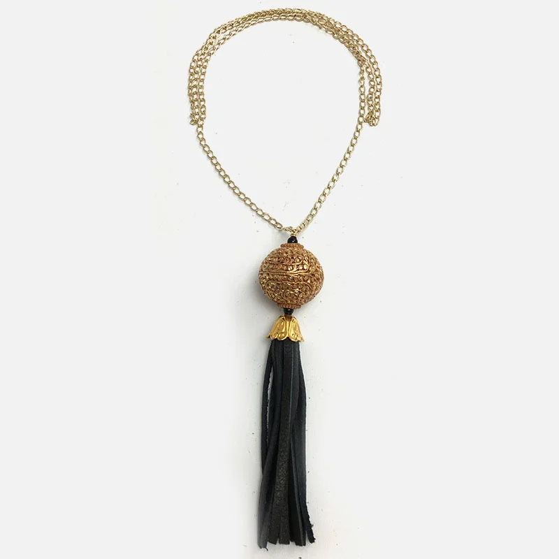 Leather, Vermeil & Gold Metal