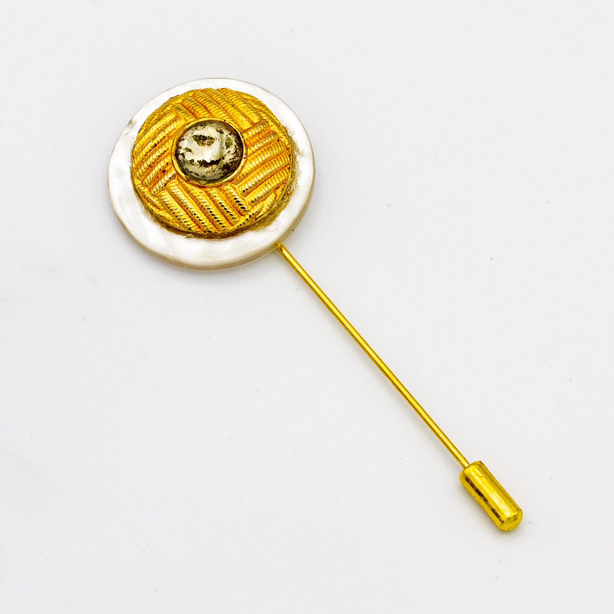 Antique Jade on Gold