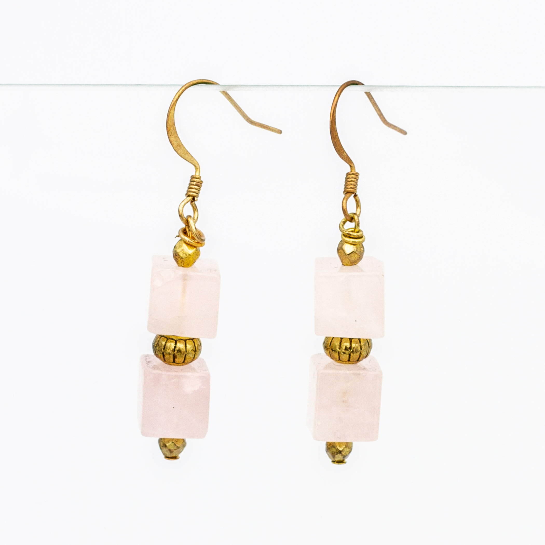 Rose Quartz and Gold