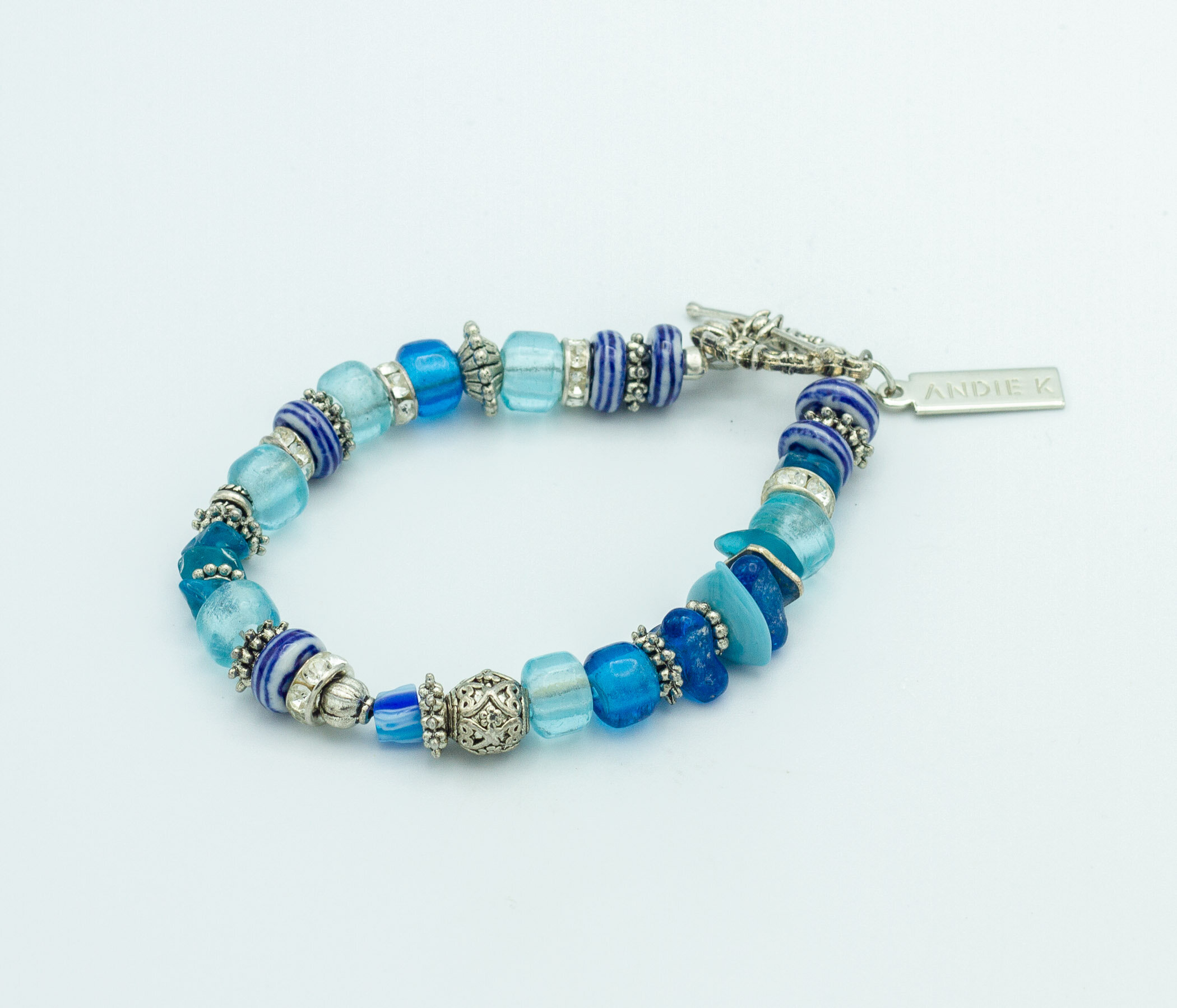 Lampwork Glass and Silver