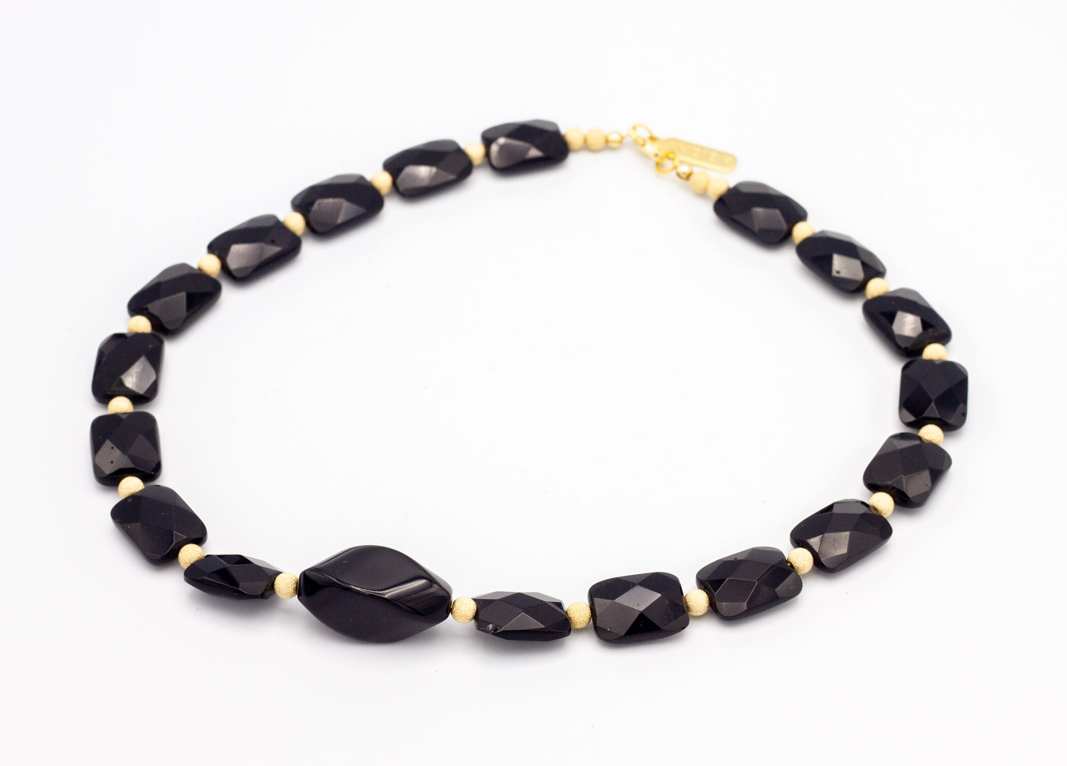 Black Onyx and Gold