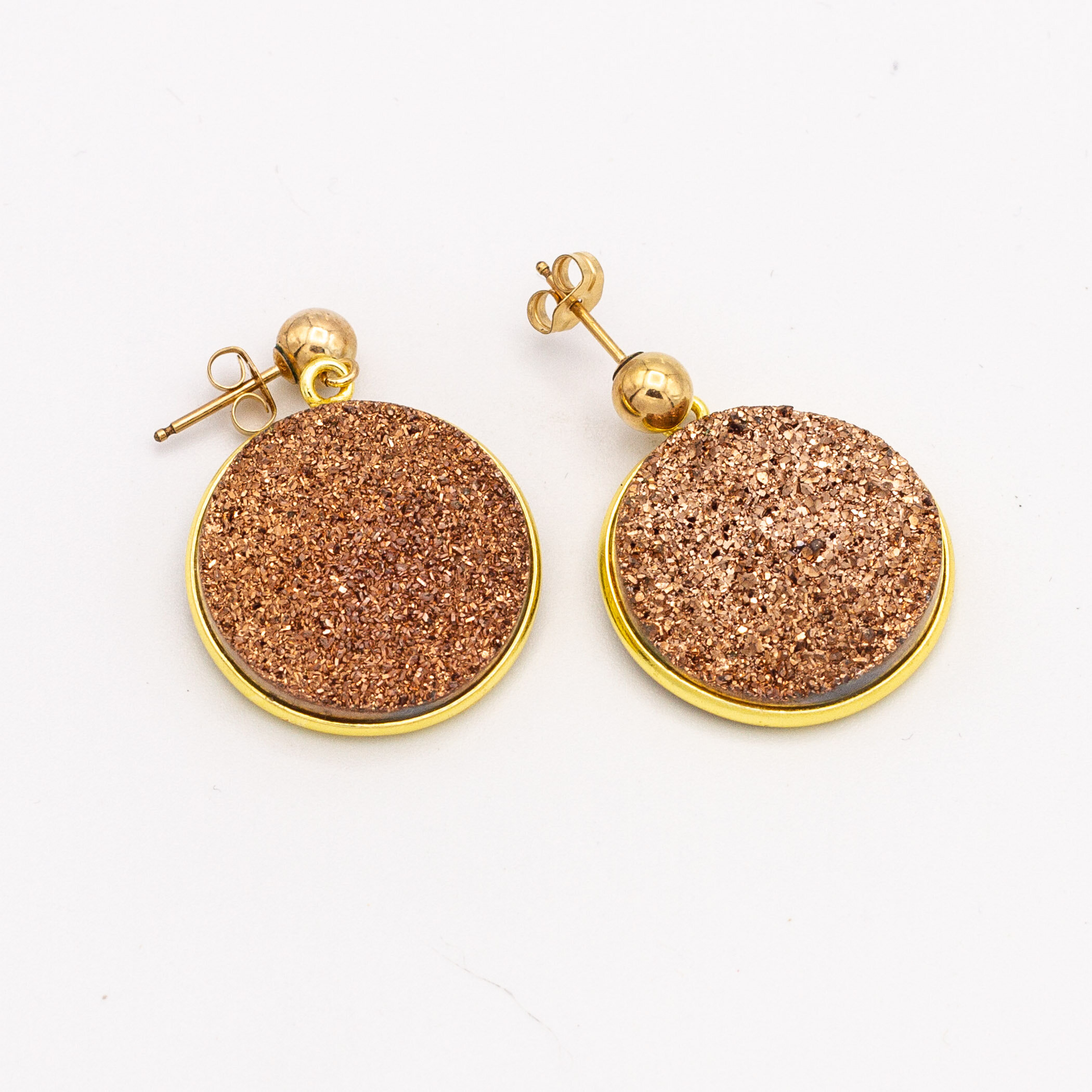 Gold Druzy and Gold 