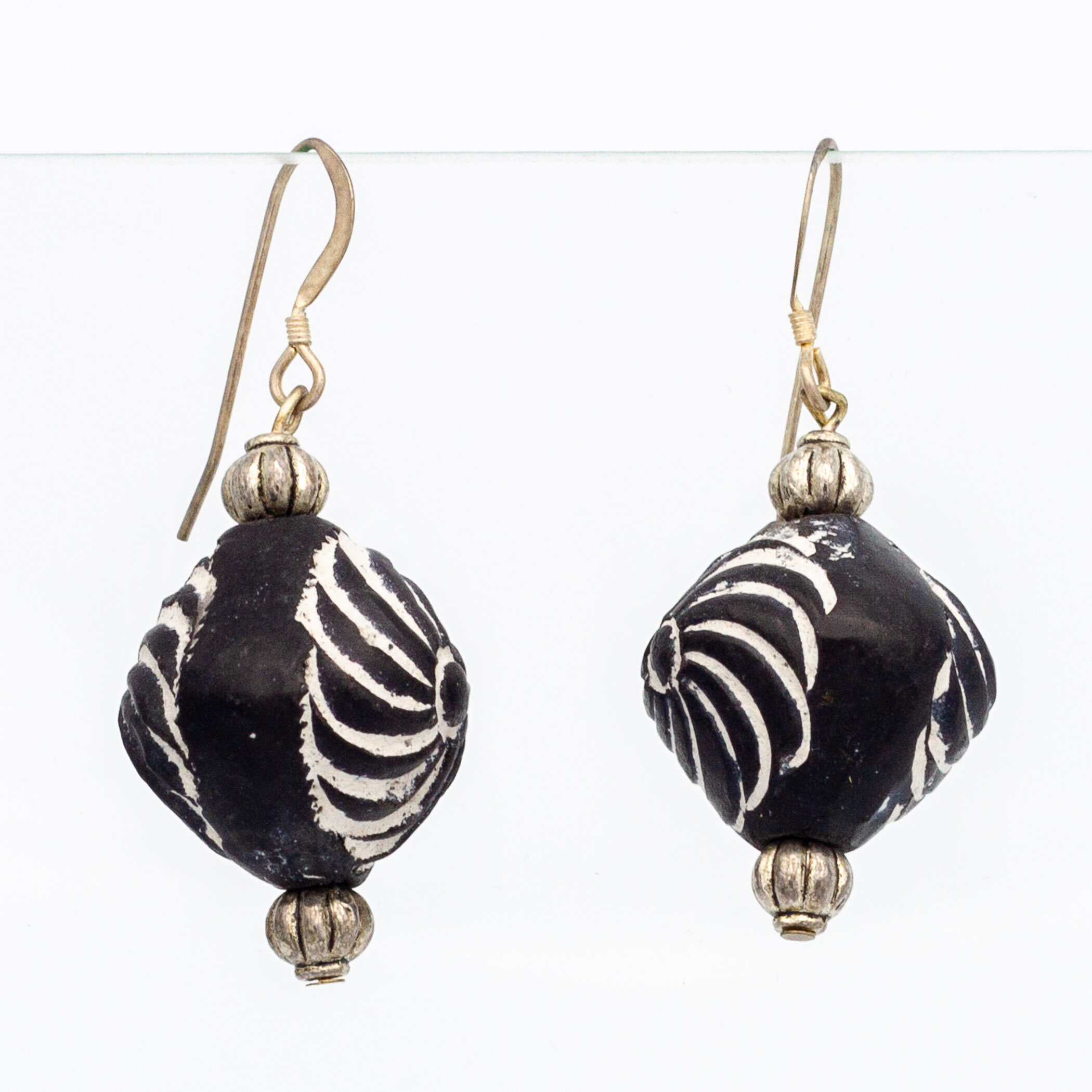 Mali Spindle Whorls and Sterling Silver 