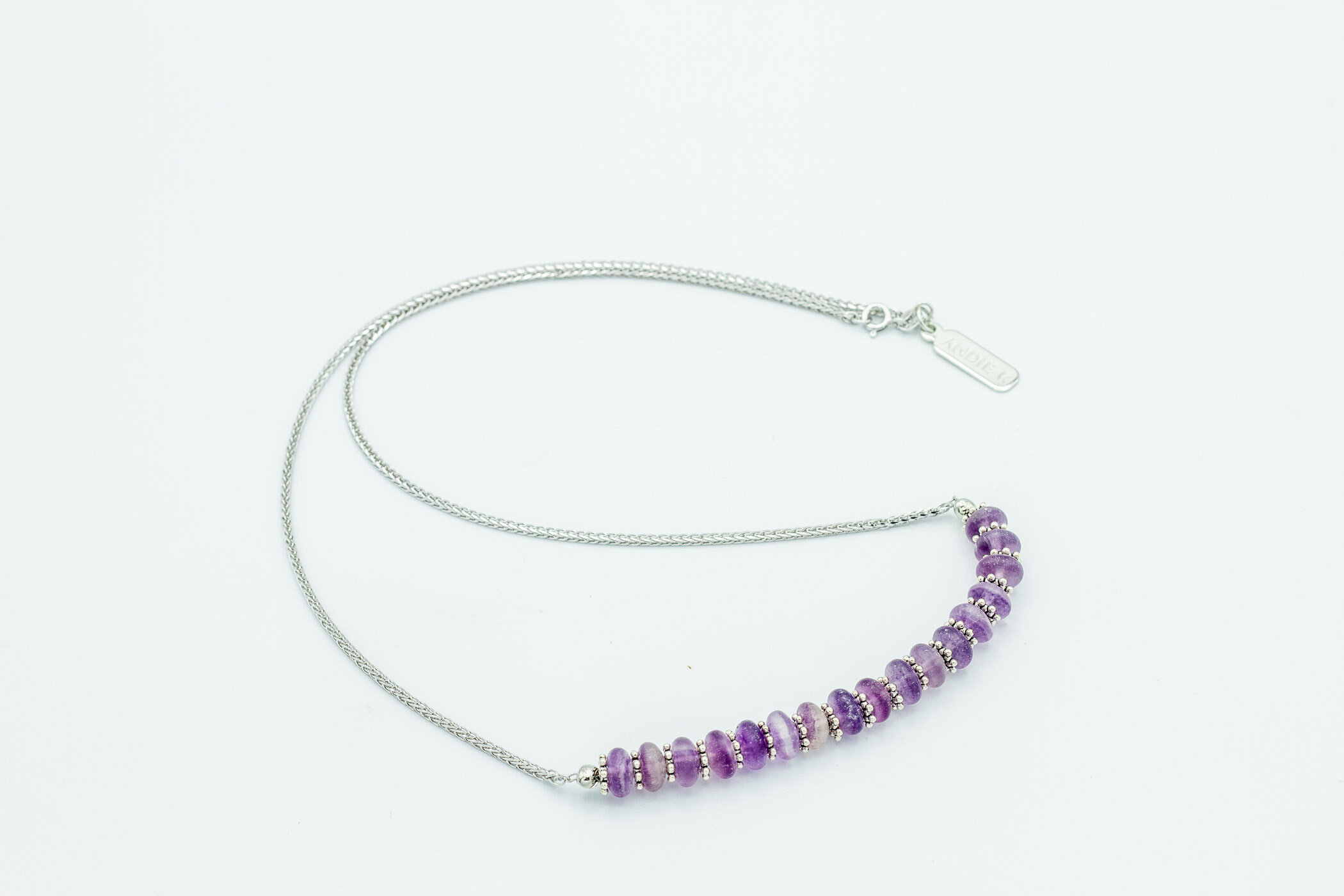 Fluorite and Sterling Silver