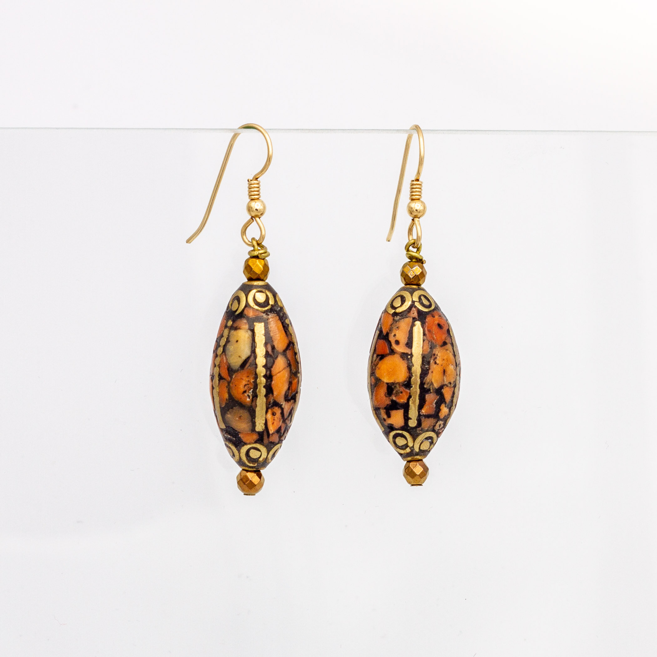 Antique Coral and Silver