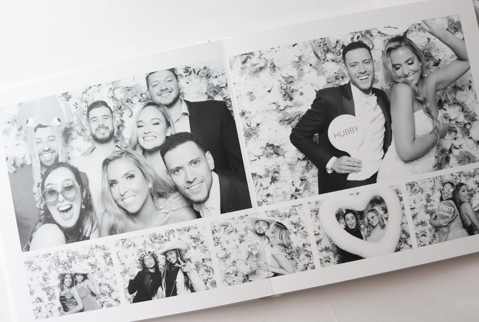 2 flux photo booth nyc wedding coffee table book customized couple .jpg