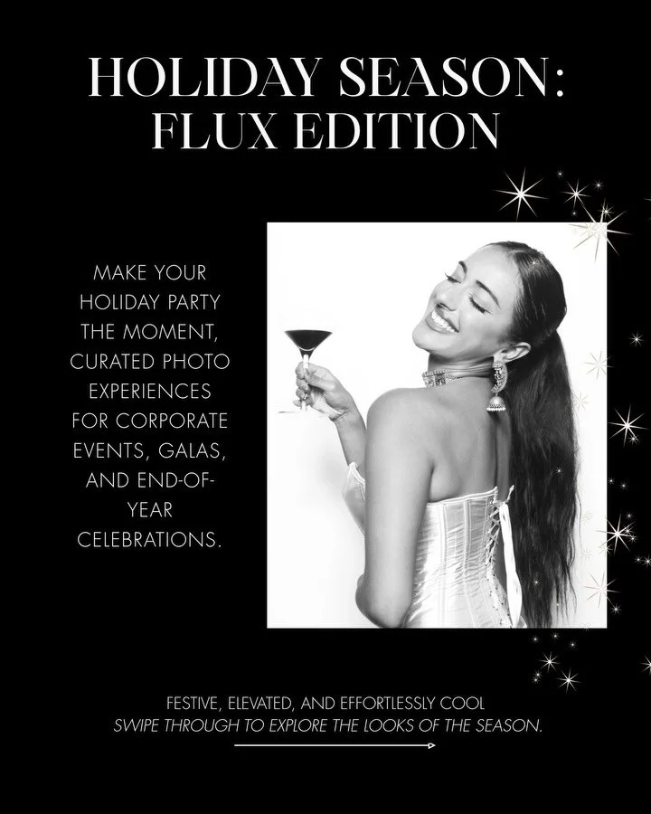 NYC, the holiday countdown is on.
🎁 The outfits, the lights, the parties, and yes, the photo moments.
Flux dates are almost full!!! Reserve your holiday photo booth experience before the season hits.

📸 Link in bio to hire Flux.

WHY CHOOSE FLUX FO