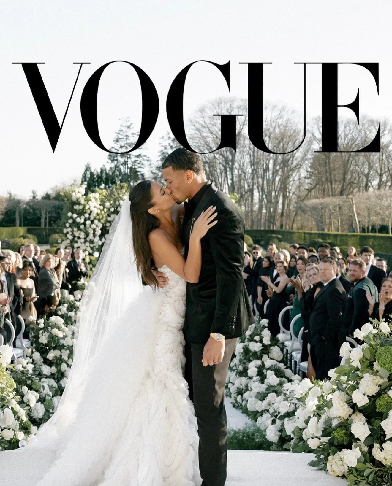 That time we were featured in @vogueweddings for Emily &amp; Evan ✨ with @elleaudreyevents 

Our Black &amp; White Glam always delivers. 
Spring weddings are filling up &mdash; reserve your photo booth. 📸

Vendors:
Planning and Design- Elle Audrey E