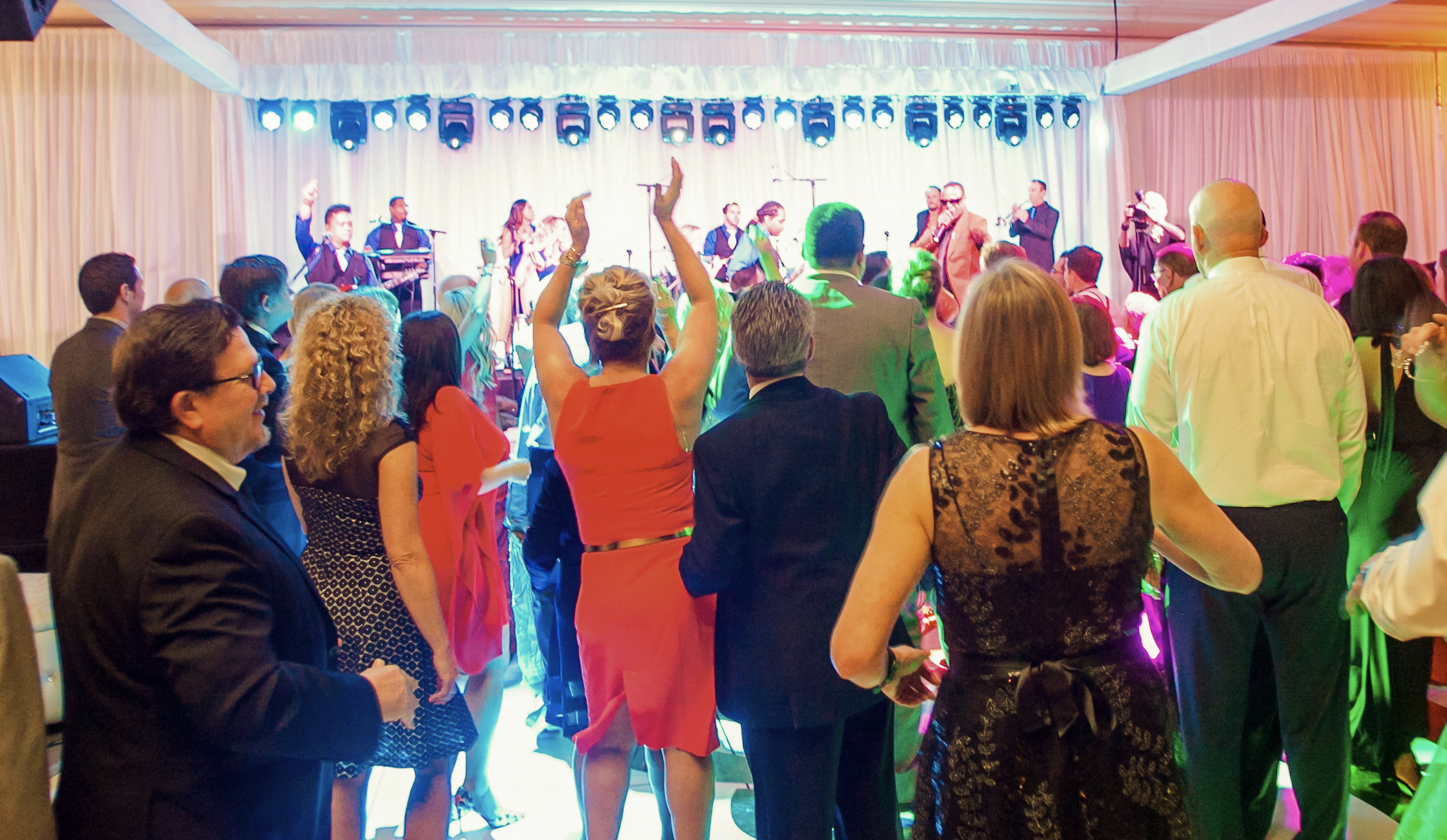 "We love Pop Rebels Band! You made our night unforgettable! Thank you so much!" - Steve (father-of-the-bride)