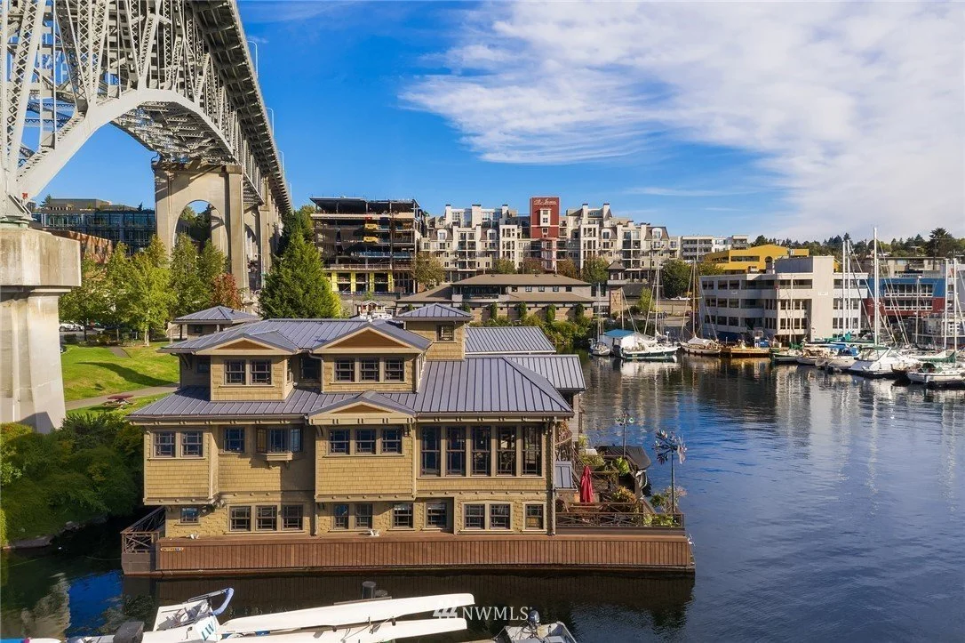 A Houseboat in Seattle, WA - $3,750,000