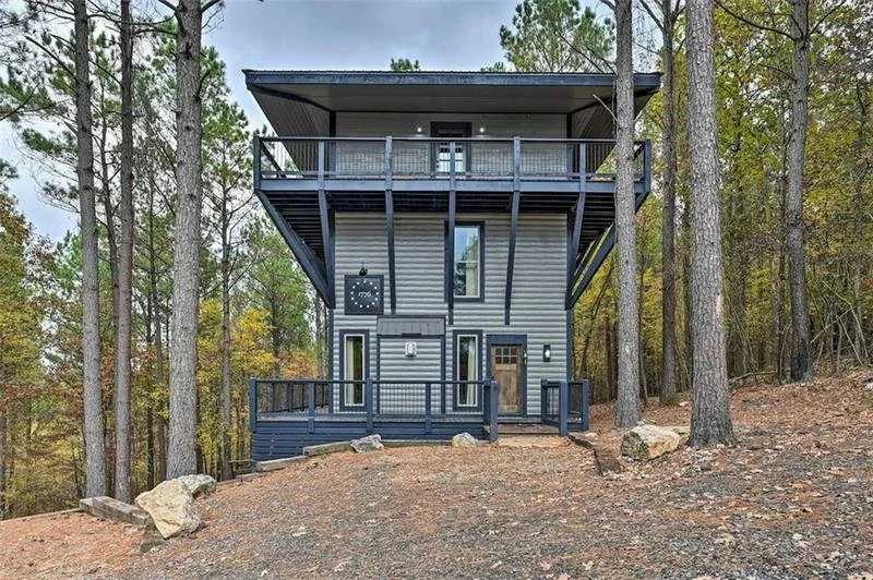 A Lookout Tower (Replica) in Broken Bow, OK - $789,000