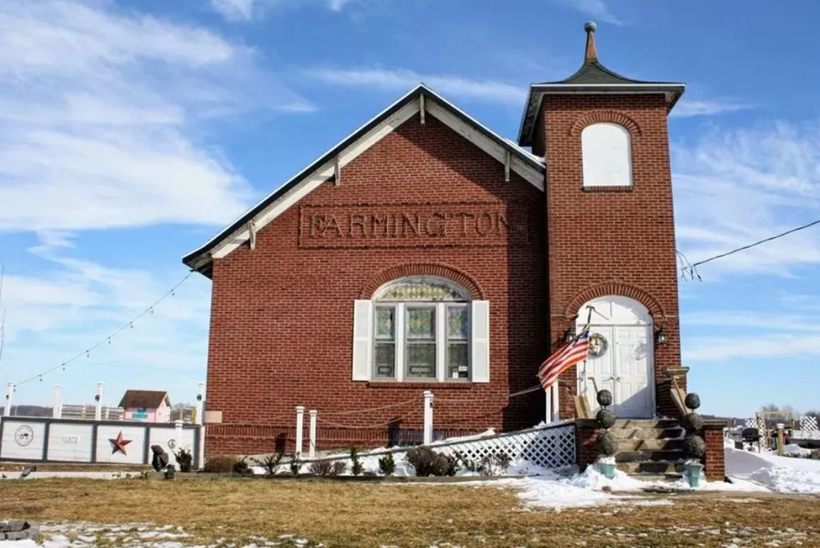 The Former Farmington Grove Church in Lerna, IL - $92,500
