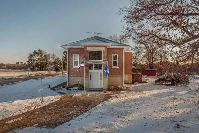 A Schoolhouse in Ogdensburg, WI - $245,900