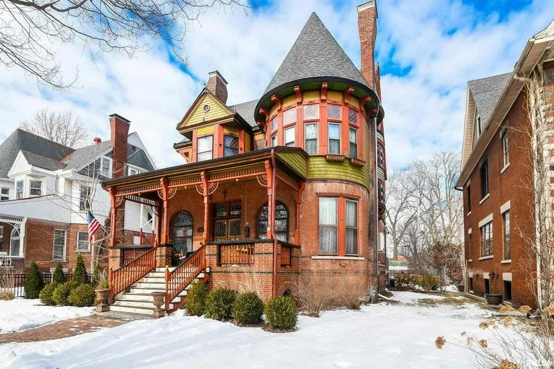 The Whiskey Baron's Mansion in Peoria, IL - $350,000