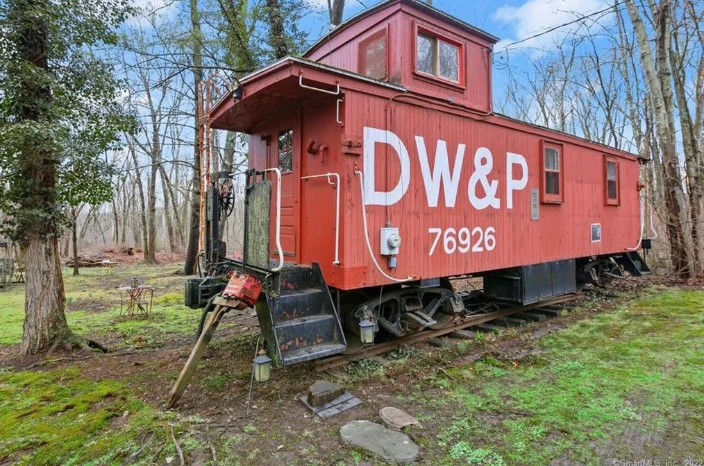 A Cottage and Train Caboose in Westport, CT - $619,000
