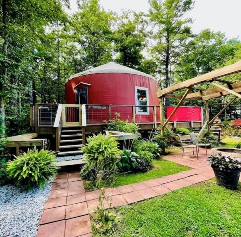 2 Yurts in Fancy Gap, VA - $340,000