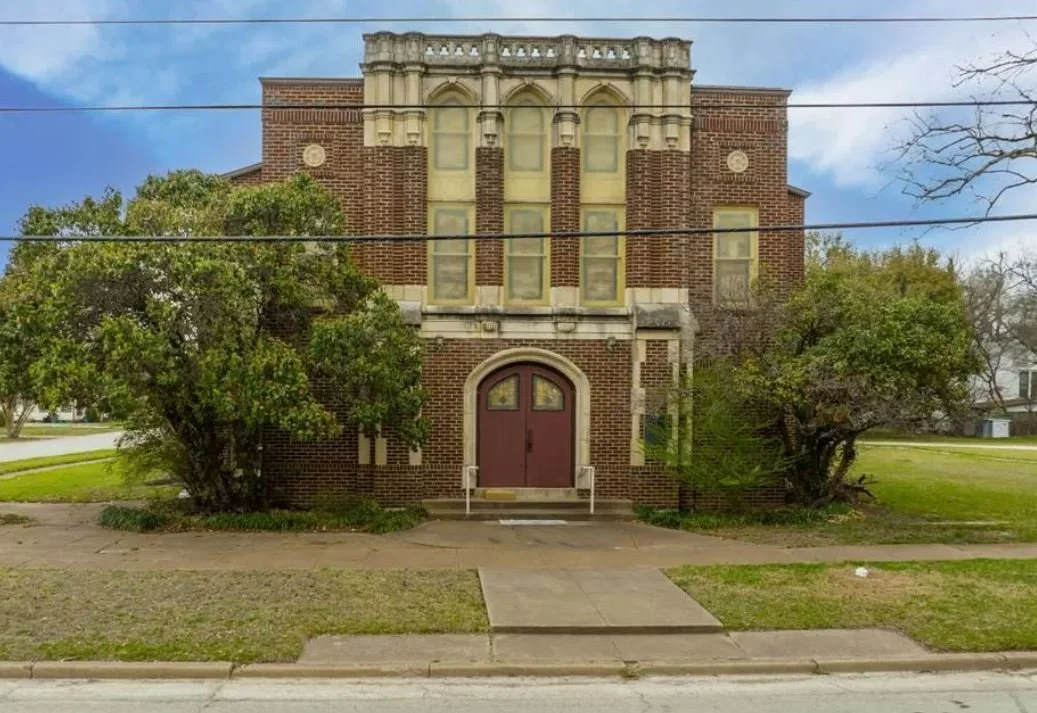 An 1883 Church in Hillsboro, TX - $399,900