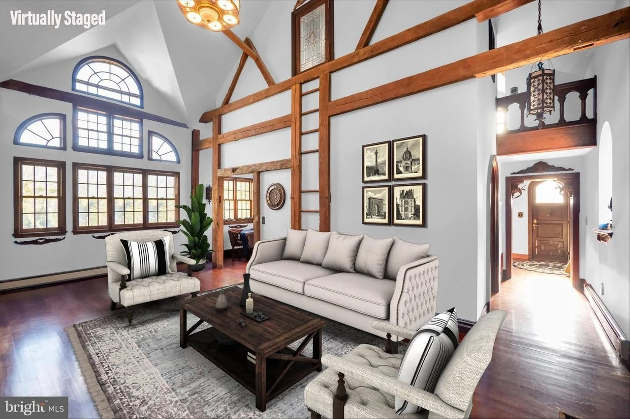A Converted 1800's Stone Barn on Over 3 Acres - $575,000