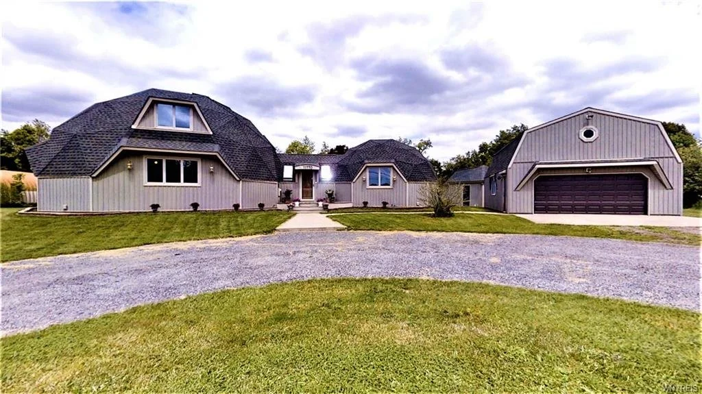A Dome House in Akron, NY - $359,000