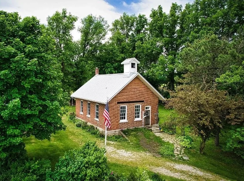 A Converted Schoolhouse in Bellevue, OH - $143,000