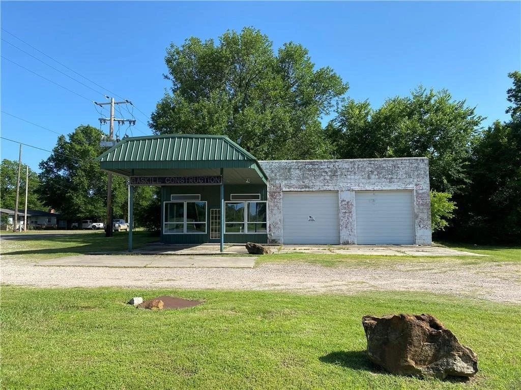 A Former Service Station in Okemah, OK - $60,000